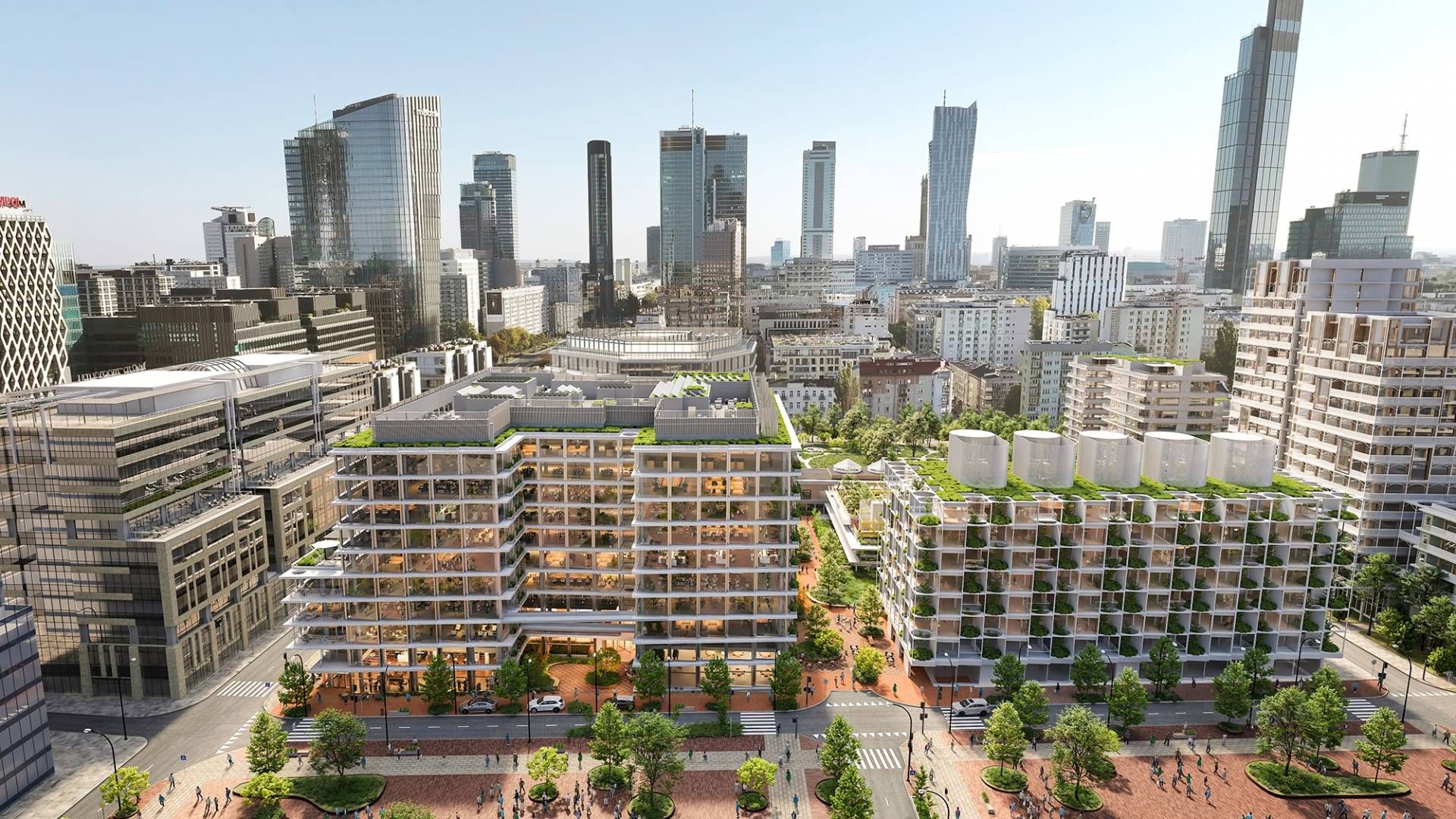 Warszawa – tak będzie wyglądał nowoczesny kompleks Towarowa 22 [WIZUALIZACJE]