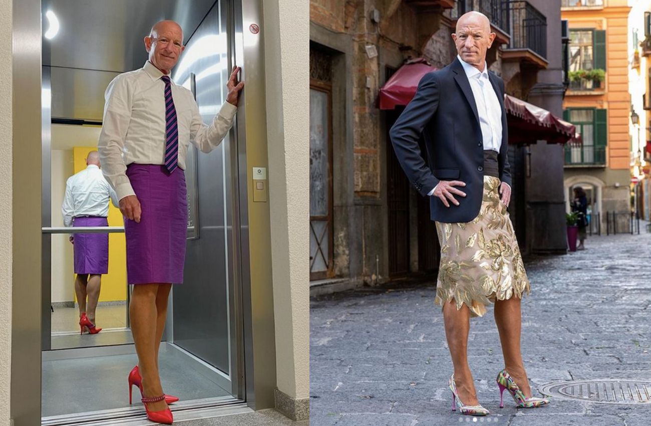 Inżynier w szpilkach. Mark Bryan kocha modę po swojemu