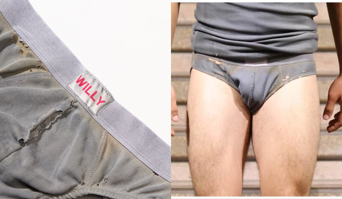 Brudna bielizna za kilkaset dolarów od znanego projektanta