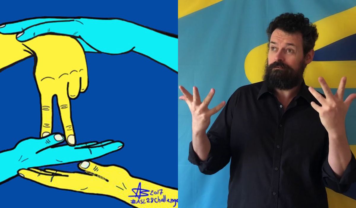 Francuski artysta walczy o prawa osób Głuchych. Rozmawiamy z Arnaudem Balardem