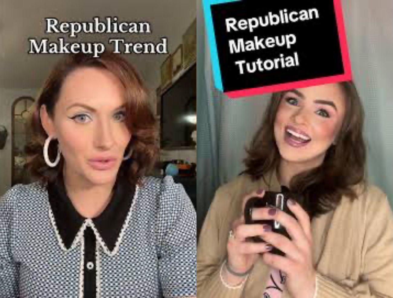Republican make-up – nowy trend na TikToku, który budzi emocje