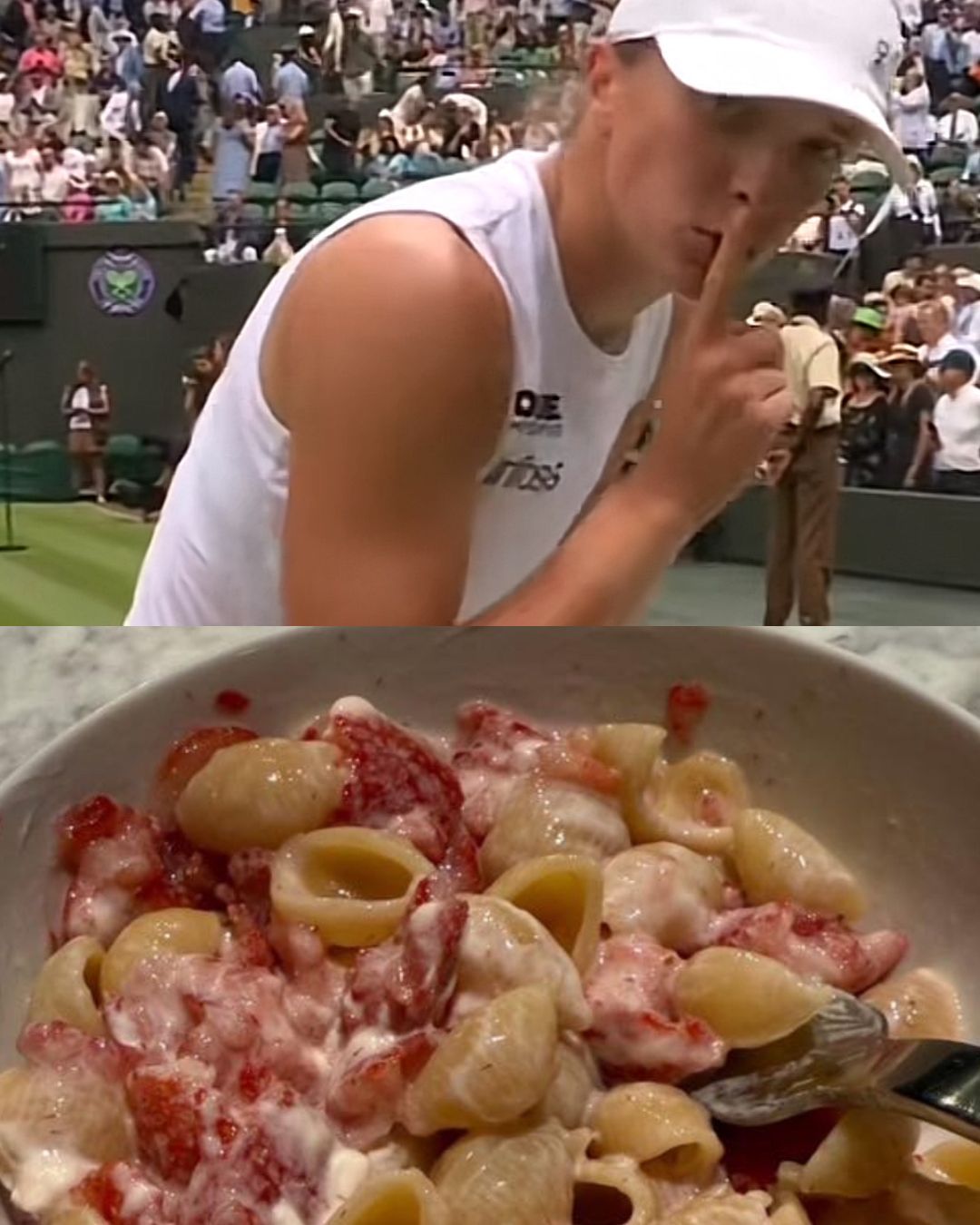 Makaron z truskawkami Igi Świątek zaskoczył nie tylko Wimbledon. Piszą o nim znane media zachodnie