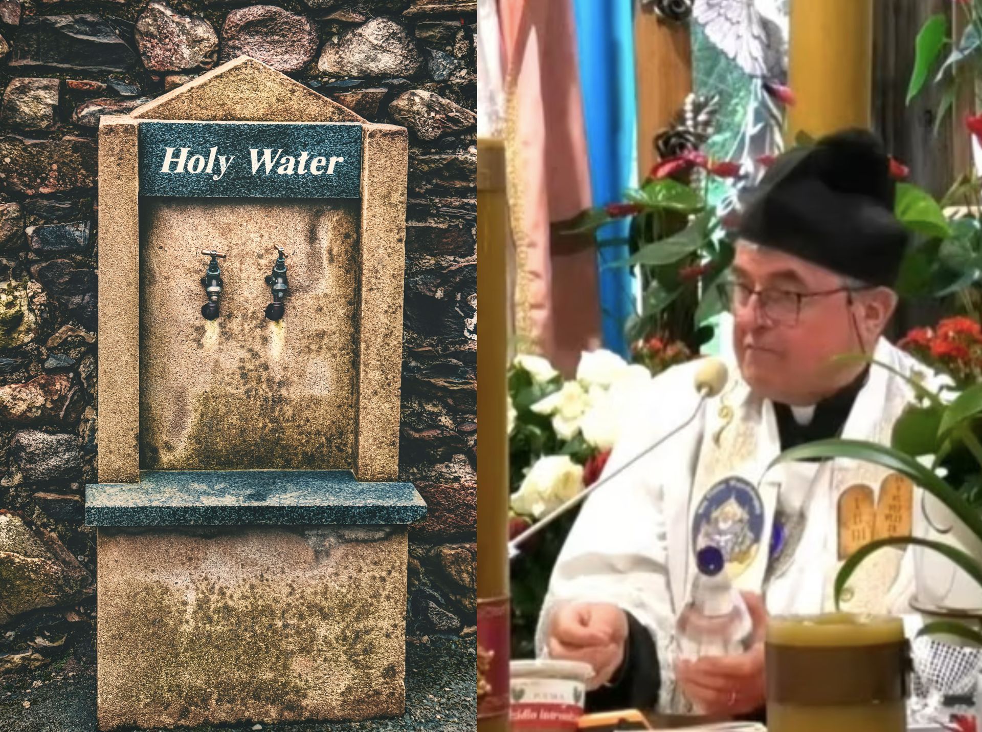 Jak sprzedać wodę z kranu jako świętą? Ksiądz Natanek kręci biznes, sanepid ostrzega