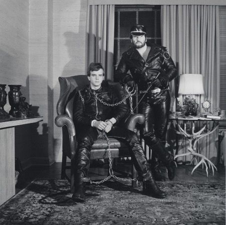 Brian Ridley i Lyle Heeter, 1979, fot: Robert Mapplethorpe 