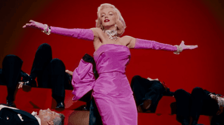 Marilyn Monroe „Mężczyźni Wolą Blondynki” (1953)