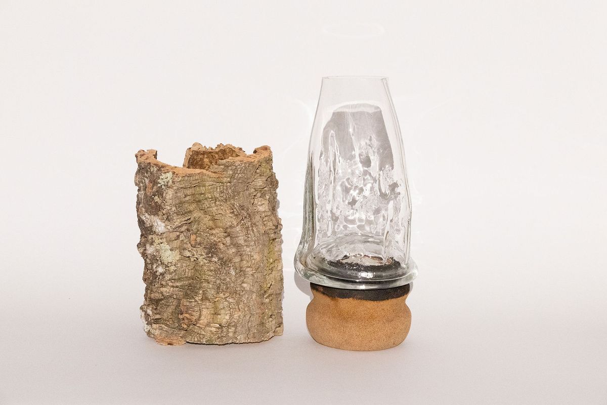 Lampa z kolekcji Krystyna,
Casa Cork, Milan Design Week, 2025