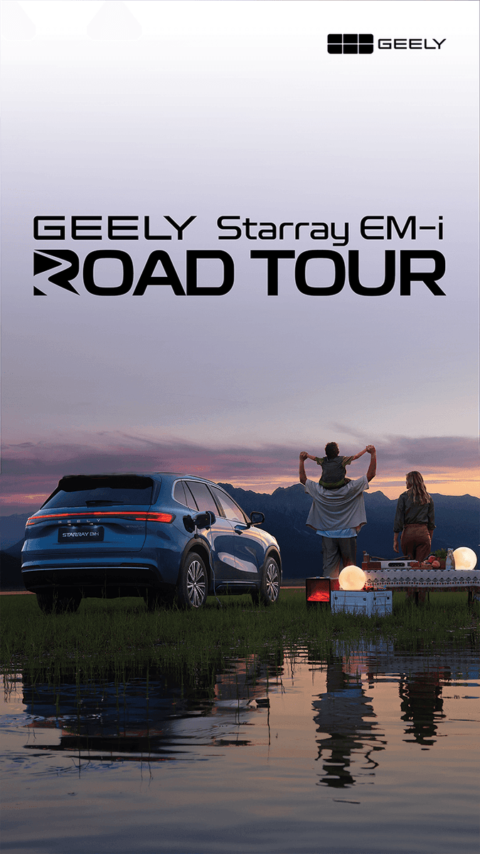 Geely Starray EM-i Road Tour! Marka stawia na doświadczenia klientów i rusza w trasę po Polsce