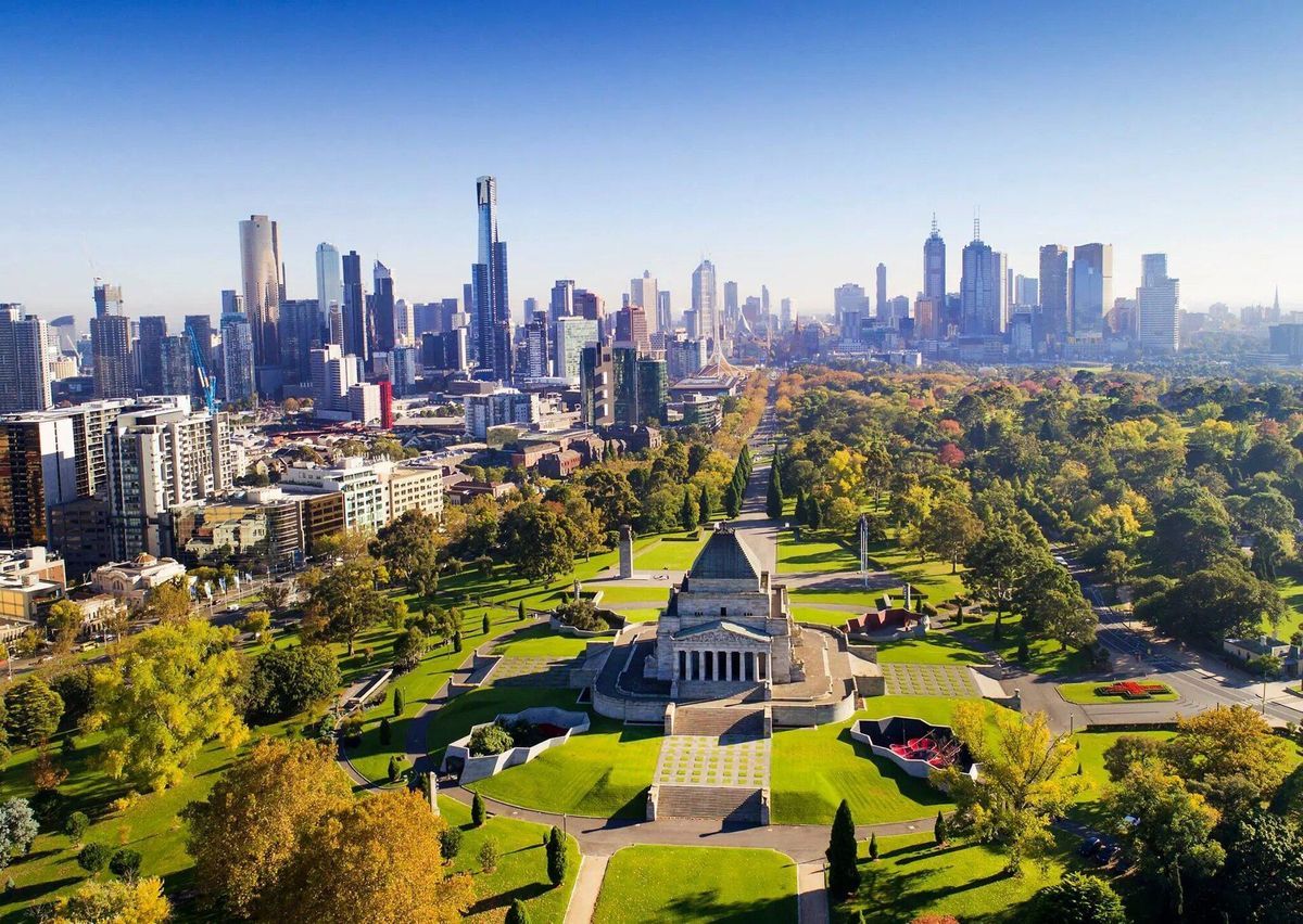 Melbourne – jedno z największych miast w Australii, fot. Wikipedia