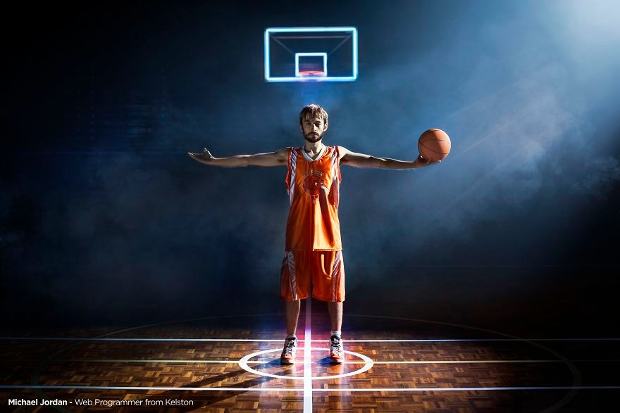 Michael Jordan - programista z Kelston/fot. Troy Goodall