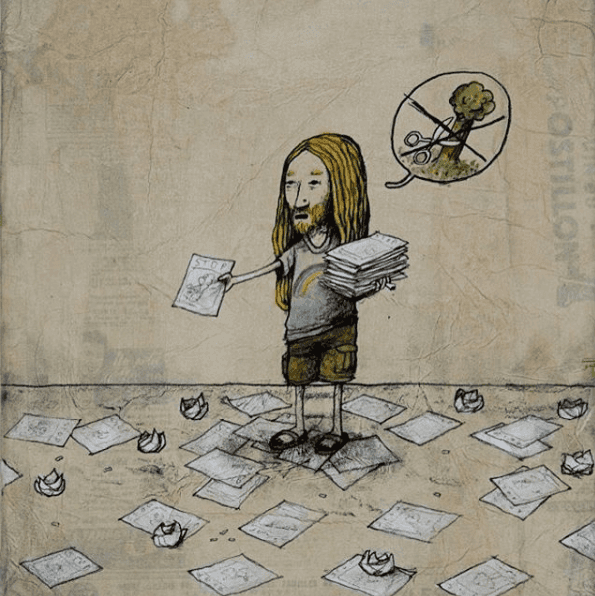 Francuski Banksy miażdży współczesne społeczeństwo