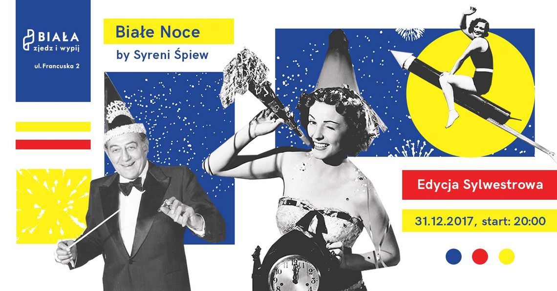 Impreza w stylu retro w nieziemskiej Białej