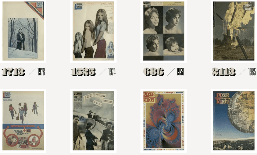 Prawie 3000 archiwalnych wydań "Przekroju" udostępniono online