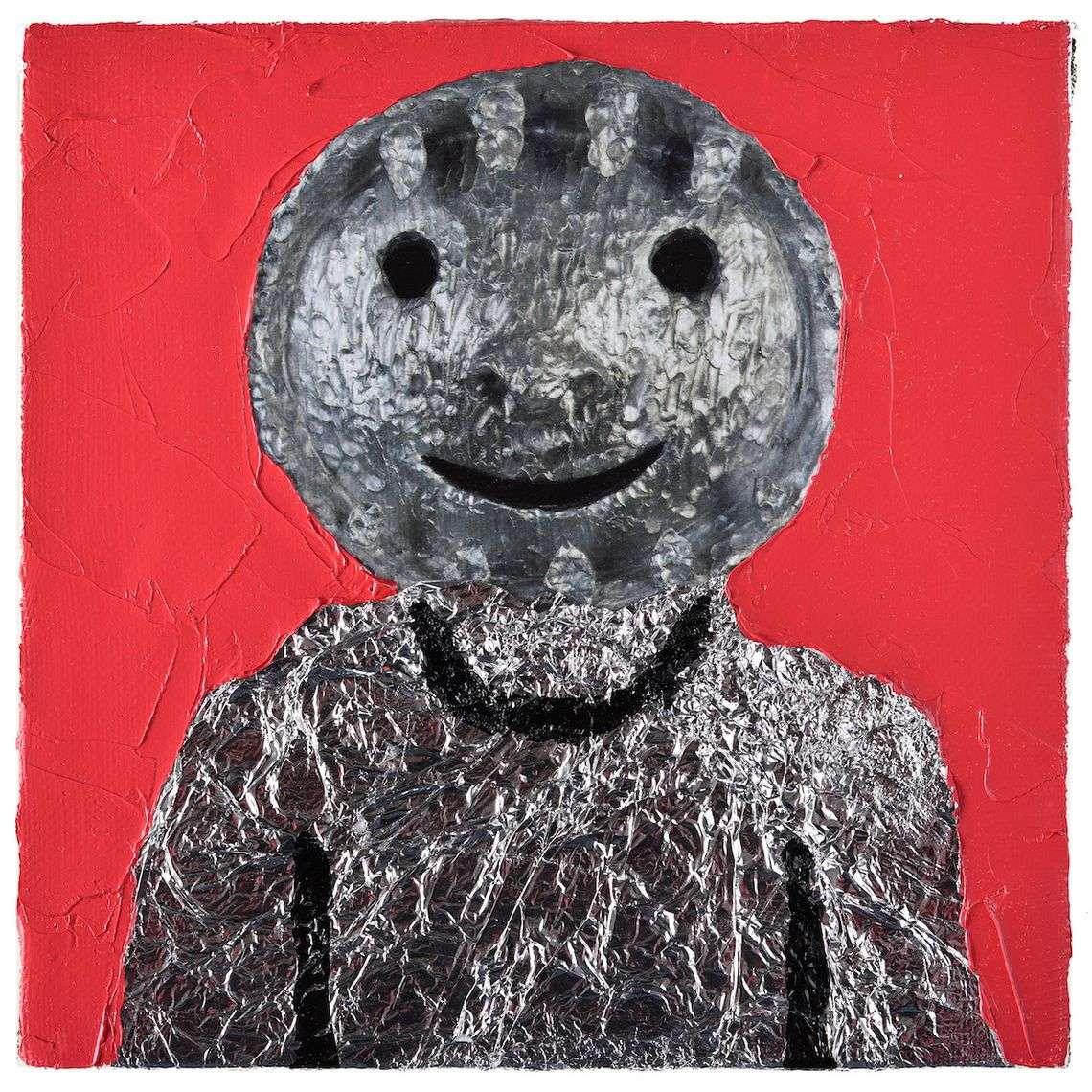 Przemek Matecki z odpadów kultury tworzy wyrafinowane obrazy