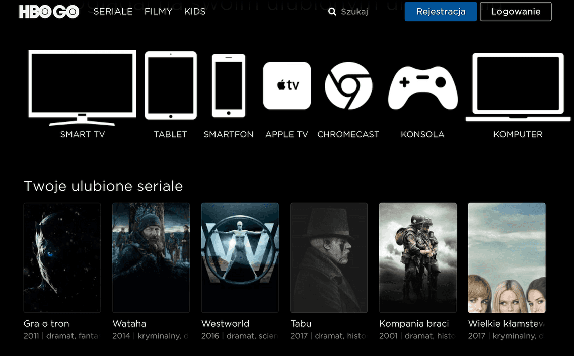 Od dziś HBO GO można mieć bez umowy z operatorem, tak jak Netflixa. Cena atrakcyjna, a oferta powala
