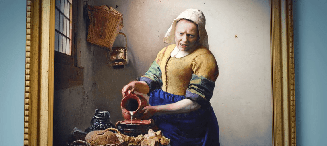 Nosowska w nowym klipie ożywia arcydzieła malarstwa w Muzeum Narodowym