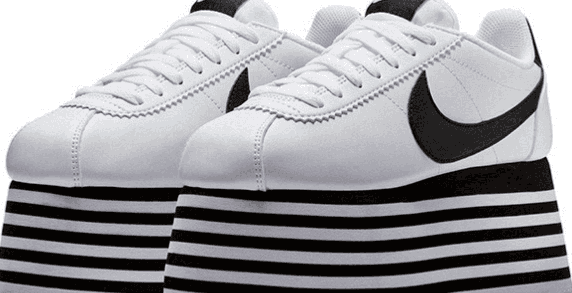 Buty COMME des GARÇONS i Nike'a na wielkiej platformie trafią do sprzedaży