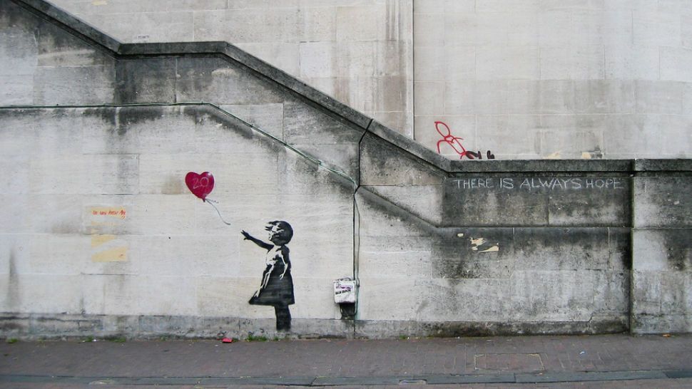 Banksy zrobił światu sztuki dowcip, którego długo nie zapomni