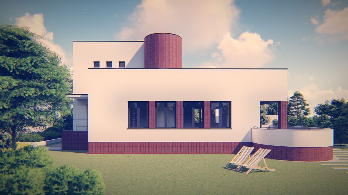 Nowe, piękne oblicze modernistycznej willi w Milanówku wybudowanej 70 lat temu
