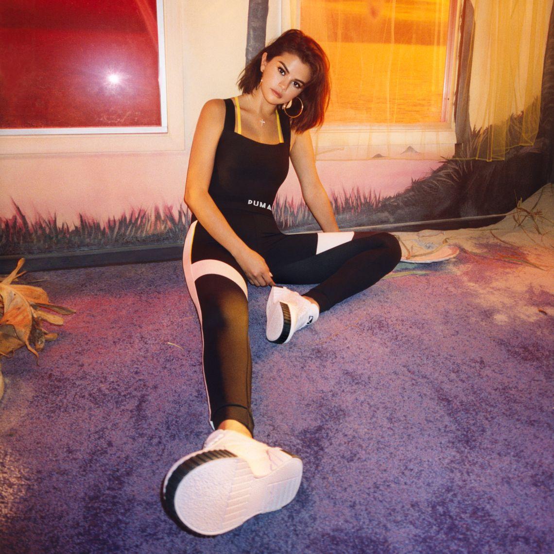 Selena Gomez promuje nowy model sneakersów Puma. Te buty to hołd dla słonecznej Kalifornii