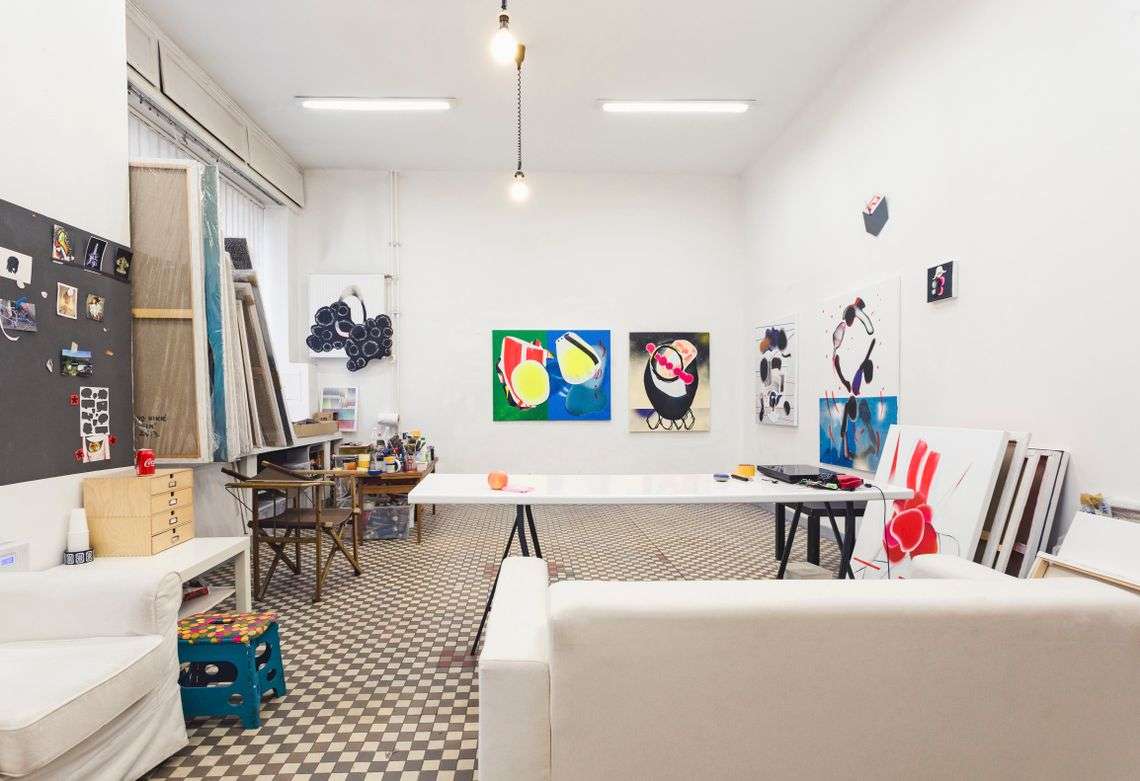 Wypełnione sztuką wnętrze domu i pracowni Ivo Nikica powinno was zainspirować