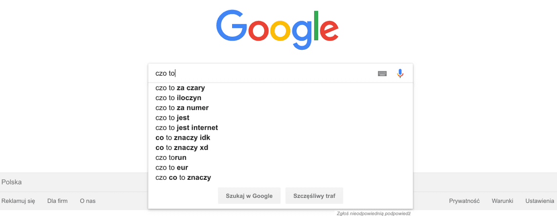 Czego szukali Polacy w Google'u w 2018 roku? Mamy oficjalny ranking najczęstszych zapytań w wyszukiwarce