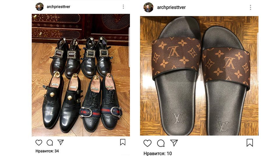 Rosyjski duchowny wrzucał na Instagram fotki z produktami Gucci i Louis Vuitton. Teraz żałuje za grzechy