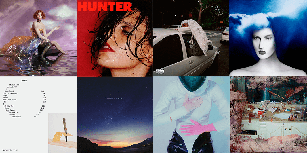 50 najlepszych okładek płyt 2018 roku