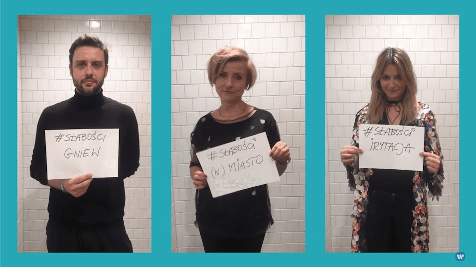 W instagramowym klipie Noviki i Buslava kilkadziesiąt osób pokazuje swoje słabości