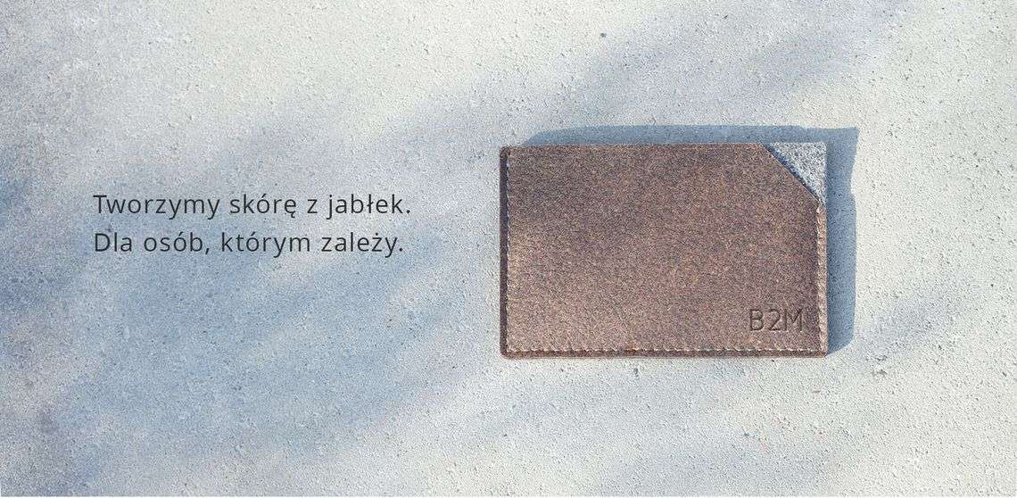 Polska firma będzie tworzyła skóropodobne tekstylia z jabłek. Mają być w pełni ekologiczne