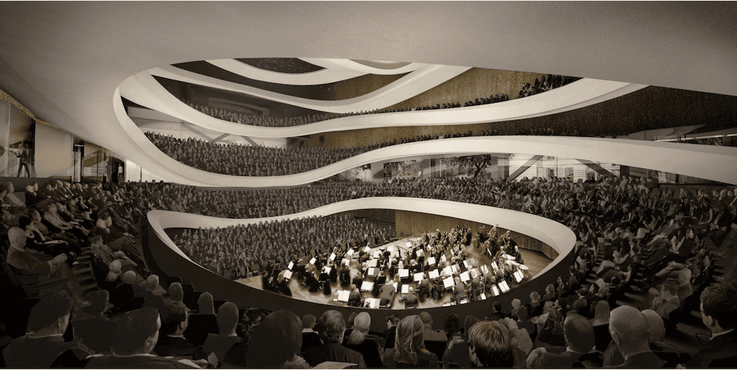 Na warszawskiej Pradze powstanie największa sala koncertowa w Polsce. Projekt wygląda imponująco