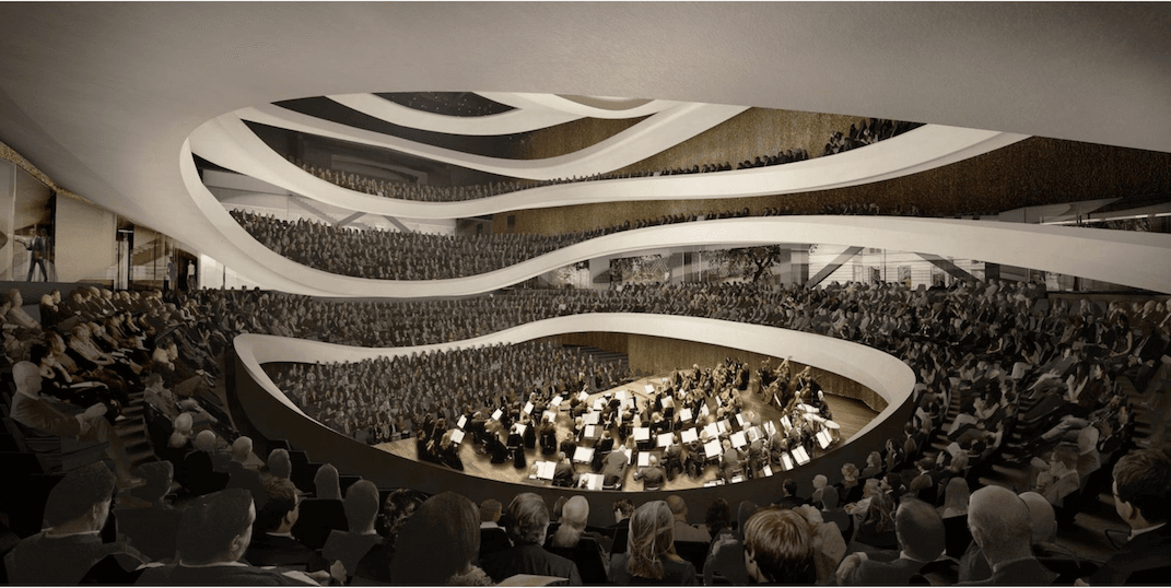 Na warszawskiej Pradze powstanie największa sala koncertowa w Polsce. Projekt wygląda imponująco