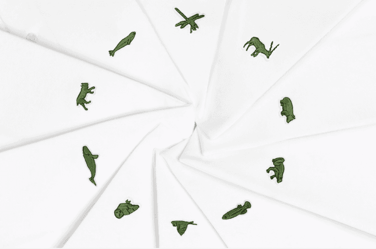 Lacoste zmienia krokodyla na 10 innych zwierząt. Robi to w szczytym celu