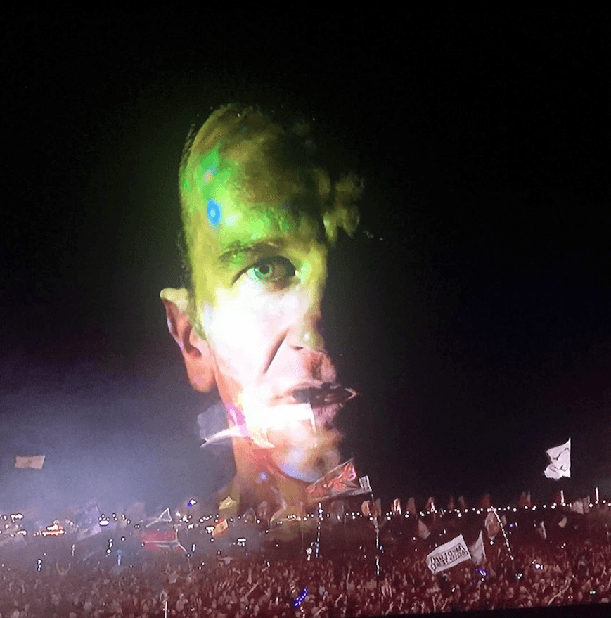 Tomasz Kot bohaterem wizualizacji The Chemical Brothers podczas występu na Glastonbury