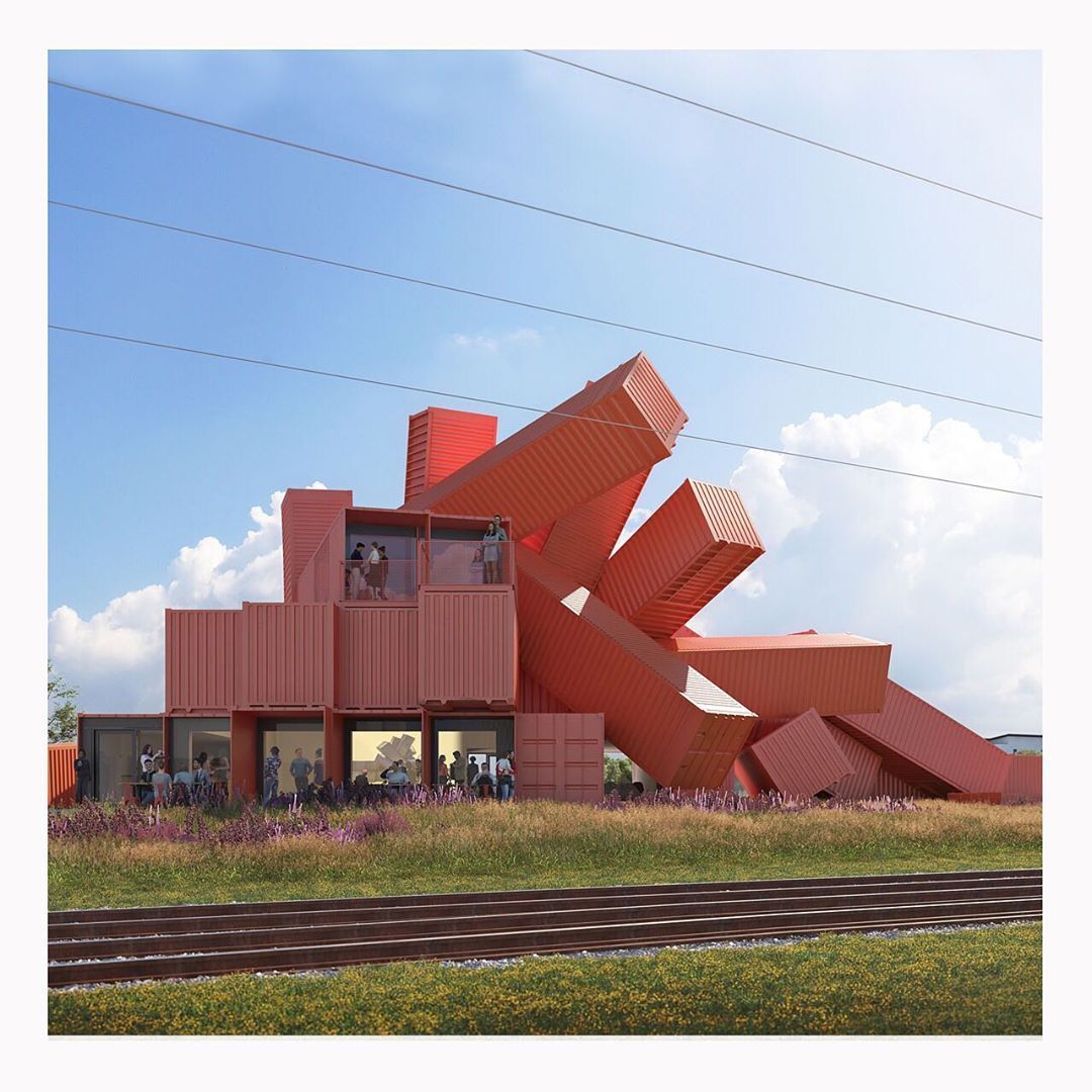 Z kontenerów może powstać niezwykła architektura. Ten projekt to udowadnia