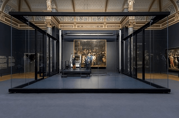 Renowację słynnego dzieła Rembrandta można obejrzeć na żywo - w internecie i muzeum