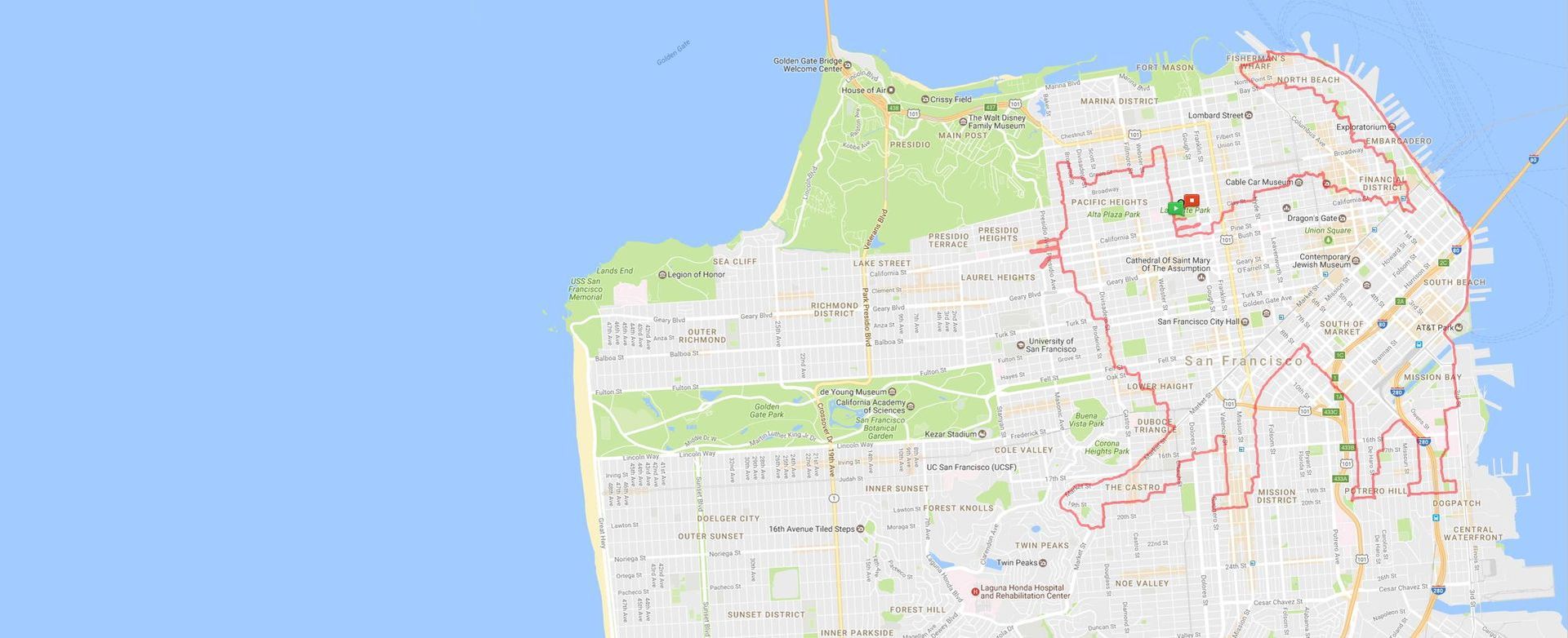 Biegacz - artysta, który w aplikacji Strava wybieguje dzieła sztuki