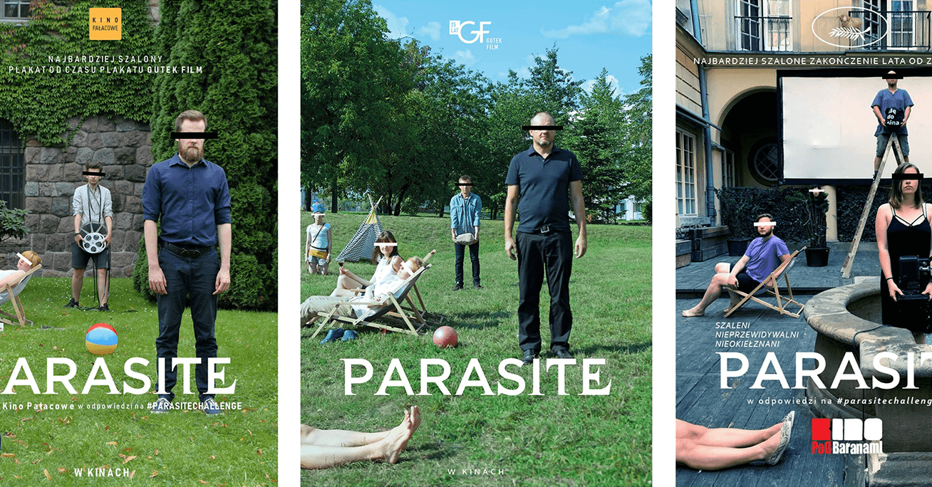 Internetowe wyzwanie #ParasiteChallenge łączy miłośników kina artystycznego w szczytnym celu