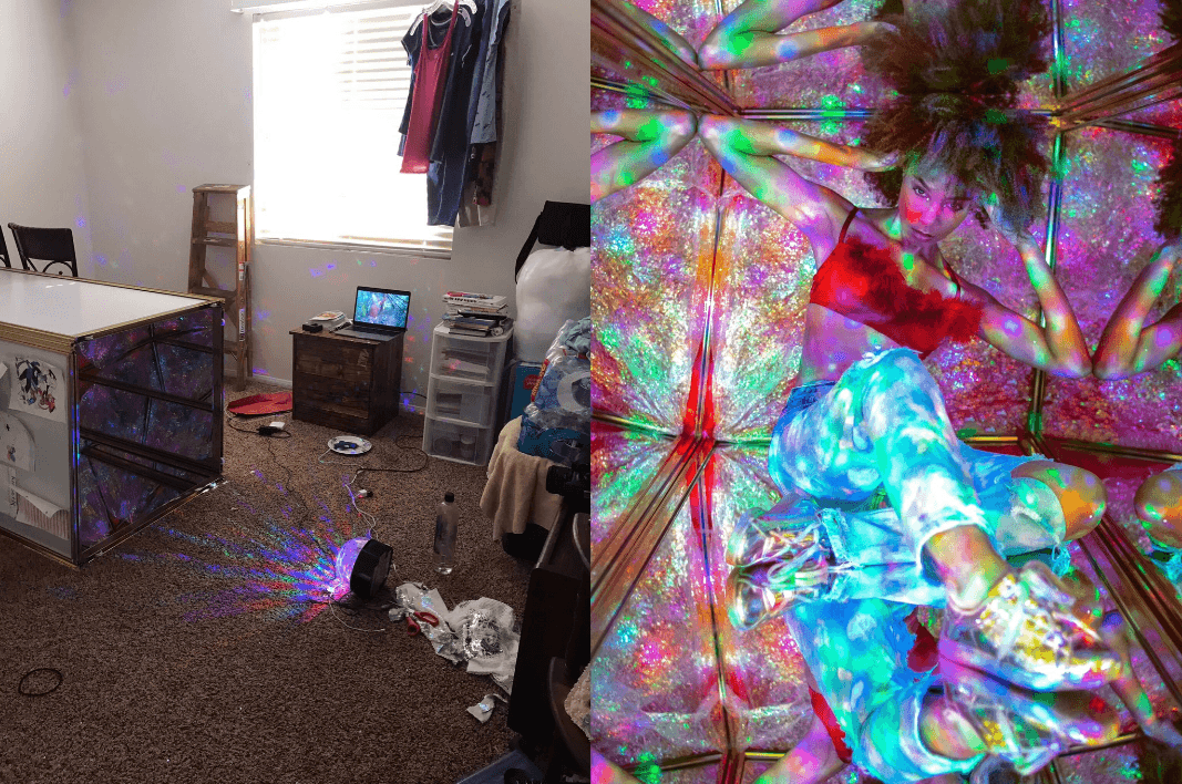 Instagramerka robi sobie efektowne zdjęcia i pokazuje ich nieefektowne kulisy