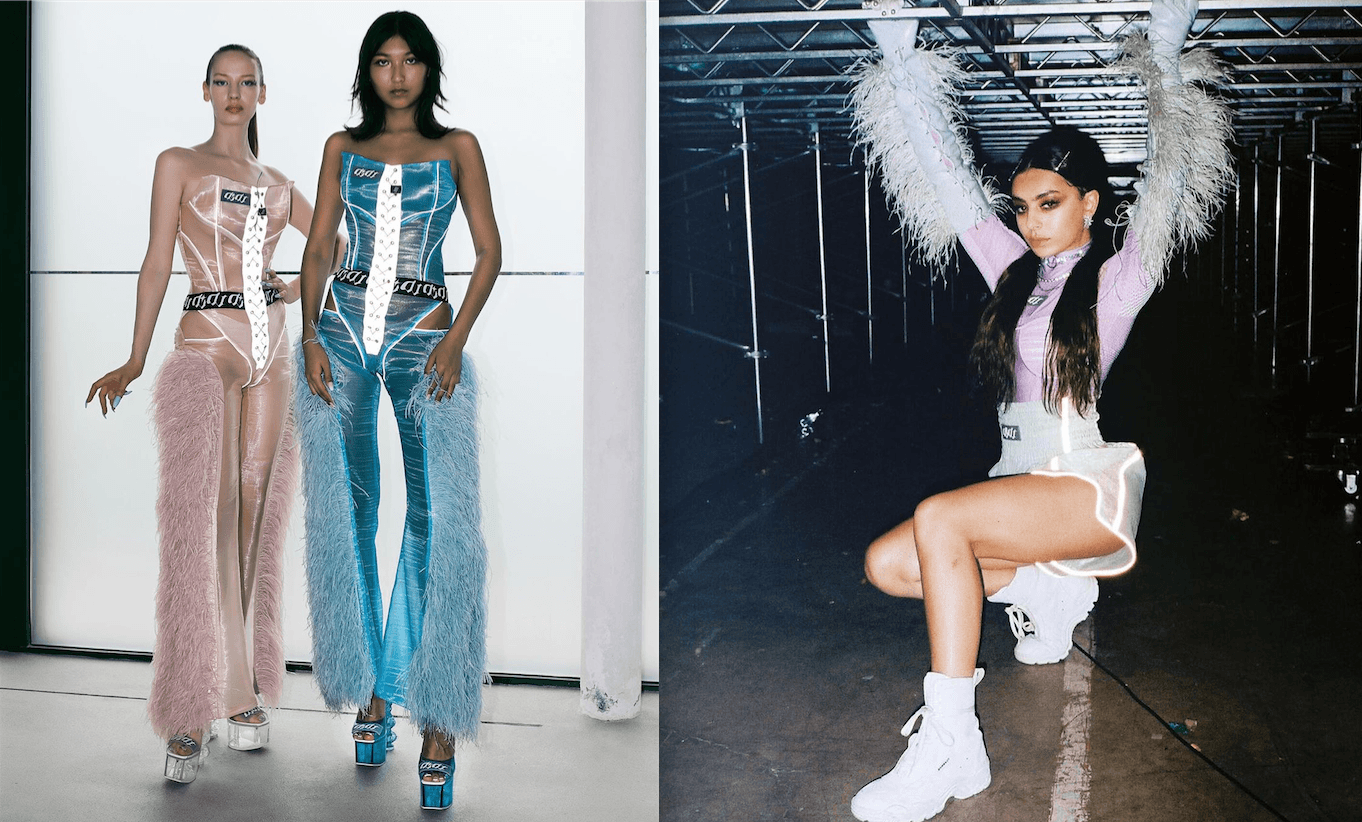 Poznajcie Di Du – chińską projektantkę, której pierzaste pastelowe kreacje podbijają świat