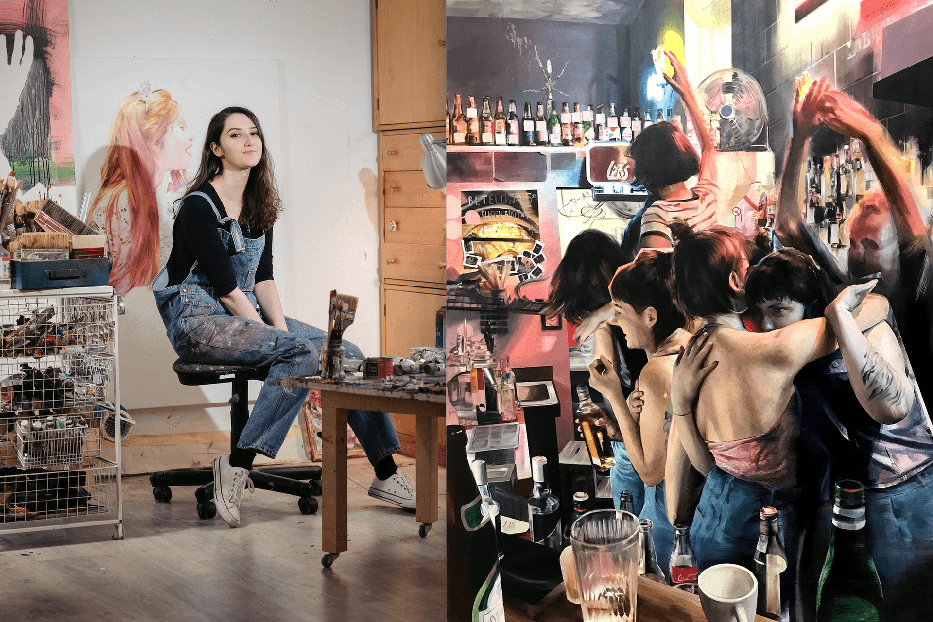 Agata Kus tworzy malarskie kolaże przesiąkniete symbolizmem. W Bunkrze Sztuki trwa jej wystawa