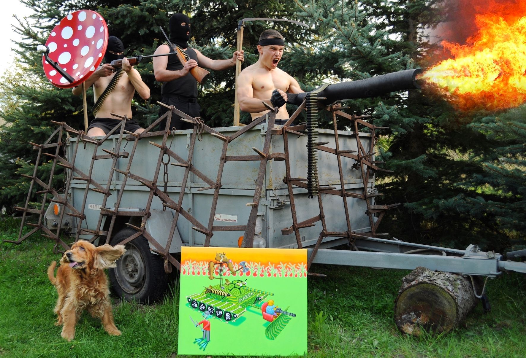 Wieś to jest żywioł. Z malarzem Markiem Rachwalikiem rozmawiamy o urokach życia i renesansie muzyki metalowej