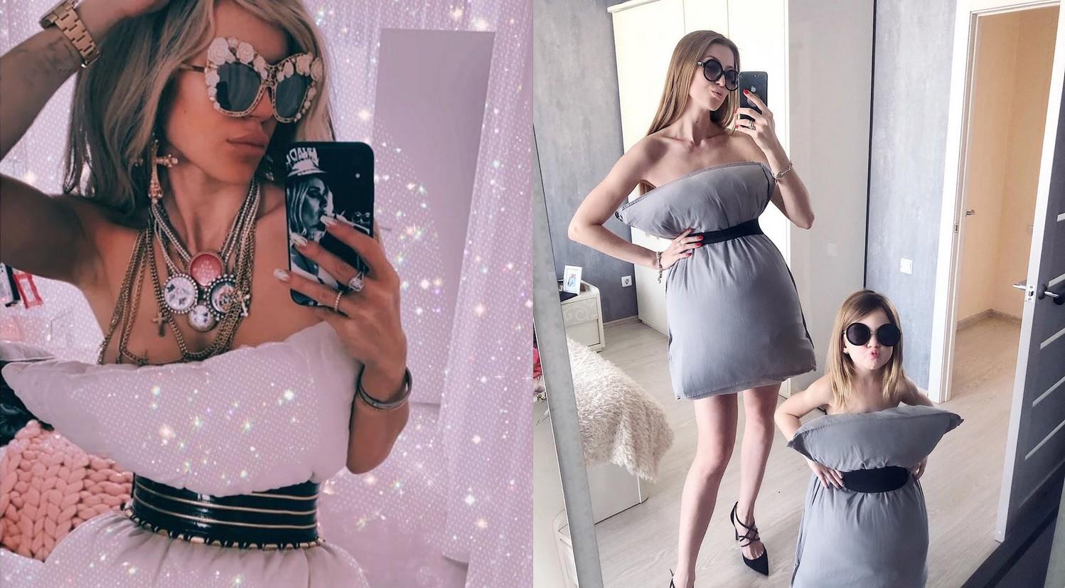 Sukienka z poduszki? Quarantine Pillow Challange to nowy hit internetu