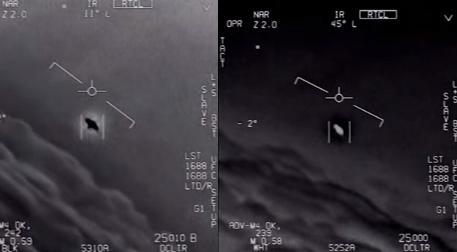 Pentagon opublikował trzy nagrania, na których widać UFO