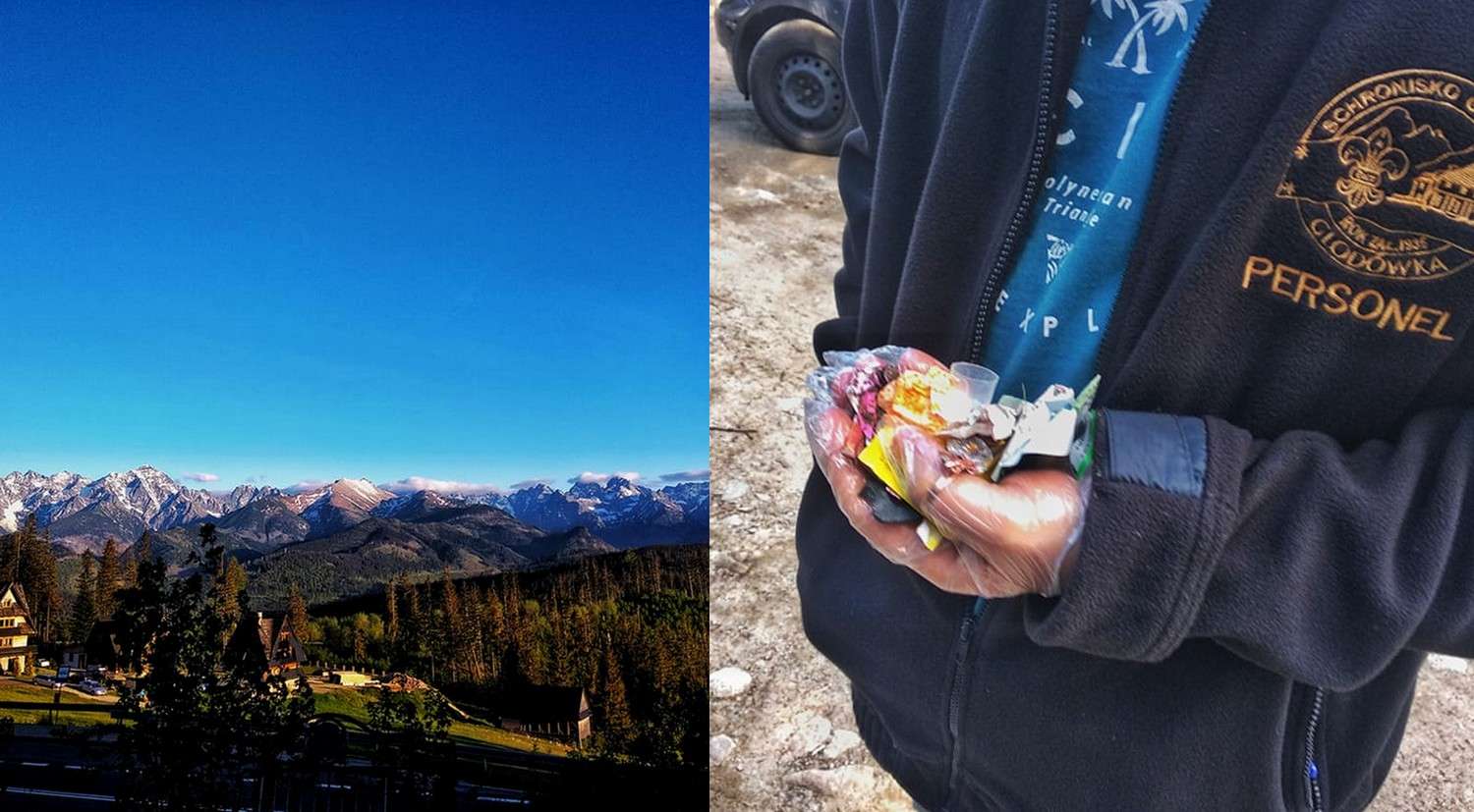 Tatrzańskie schronisko oferuje kawę za worek śmieci. To dopiero początek