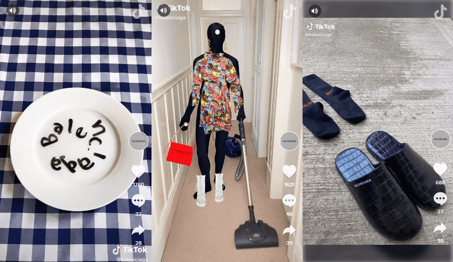 Balenciaga założyła konto na TikToku i eksperymentuje na całego