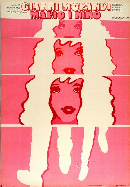 Jacek Neugebauer, plakat do filmu „Mario i Nino”, 1971 r.