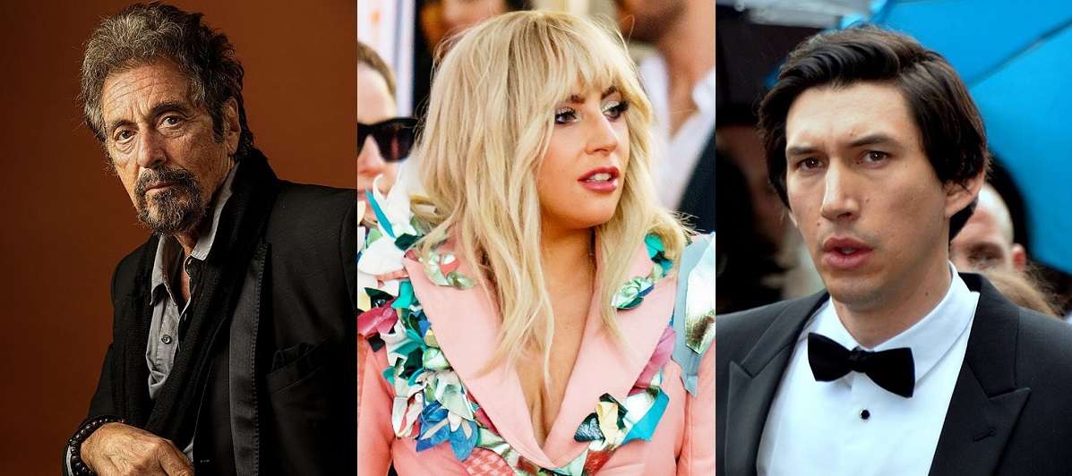 Al Pacino, Robert De Niro, Adam Driver i Lady Gaga razem na ekranie. Film „Gucci” zachwyca obsadą