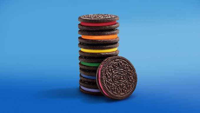 Oreo przygotowało ciastka w kolorach tęczy, aby wesprzeć społeczność LGBT
