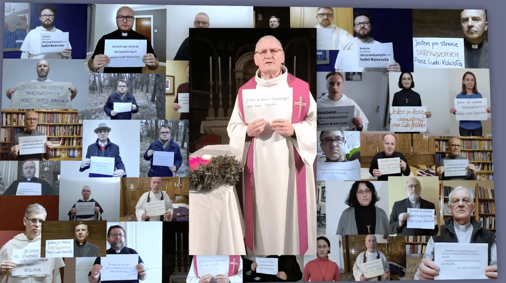 Duchowni nagrali film w obronie ofiar księży pedofilów. To odpowiedź na słowa o. Rydzyka