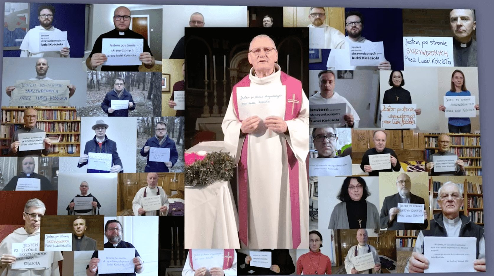 Duchowni nagrali film w obronie ofiar księży pedofilów. To odpowiedź na słowa o. Rydzyka